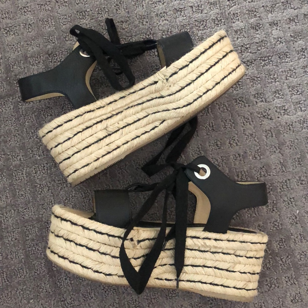 Palomitas by Paloma Barcelo Platform Espadrilles